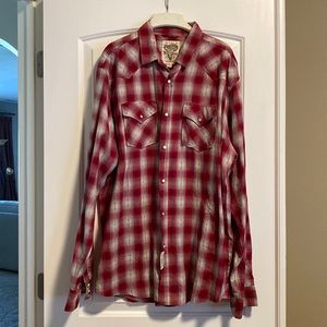 Mens Third & Army western long sleeve Shirt